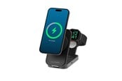 Puhelin - Adapterit & Laturit - ALOGIC Flip 2-in-1 Qi2 Fast Wireless Charging Stand - AL21WCFL-BK