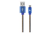 USB kaapelit - Gembird Cablexpert Premium - USB cable - USB to Micro-USB Type B - 2 m - CC-USB2J-AMmBM-2M-BL