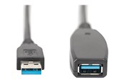 USB kaapelit - DIGITUS USB 3.0 Active Extension Cable - 10m - DA-73105