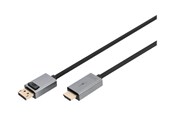 Näyttökaapeli - DIGITUS adapter - DisplayPort / HDMI - 1.8 m - DB-340202-018-S