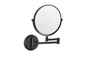 Meikkipeilit - UNIQ Wall Mirror with 10x Magnification in Black - 7023-3