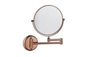 Meikkipeilit - UNIQ Wall Mirror with 10x Magnification in Rose Gold - 7023-2