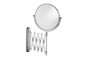 Meikkipeilit - UNIQ Wall Scissor Arm Mirror with 5x Magnification Silver - 6264