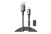 USB kaapelit - Joyroom USB-A <-> Lightning - 30W - Harmaa - S-A50 L