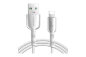 USB kaapelit - Joyroom USB-A <-> Lightning - 30W - Valkoinen - S-A51 A-L