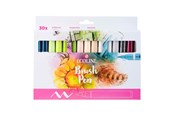 Luovat leikit - Bruynzeel Ecoline Brush Pen Set Additional 30 Colors - 11509026
