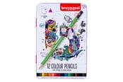 Luovat leikit - Bruynzeel Colored Pencils Tin 12 Colors - 60212212