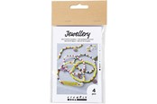Askartelu- ja taidetarvikkeet - Creativ Company - Mini Hobbyset Jewelry Shrink Film Bracelets Yellow - 977615
