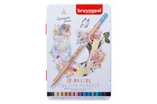 Luovat leikit - Bruynzeel Expression Colored Pencils Pastel Shades Tin 12 - 60312112