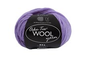 Lanka & tarvikkeet - Creativ Company - Wool yarn Purple 50m - 4824544