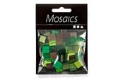 Askartelu- ja taidetarvikkeet - Creativ Company - Mini Mosaic Green Glitter 10x10mm 25 grams - 51925