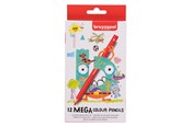 Luovat leikit - Bruynzeel Mega Colored Pencils Set 12 - 60517012