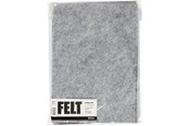 Askartelu- ja taidetarvikkeet - Creativ Company - Hobby Felt Gray A4 Mottled - 45521