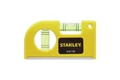 Mittaustyökalut - Stanley 0-42-130 Pocket Spirit Level 85 x 47mm with Magnet - 0-42-130