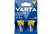 Akut ja Paristot - VARTA Longlife Power C - 2-Pack - 04914121422