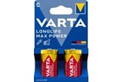 Akut ja Paristot - VARTA Longlife Max Power C - 2-Pack - 4714614422