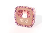 Sisustus - MOB Alarm Clock with Light Billy Clock Leopard Rose - BILLY-LEOPK-01