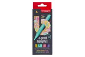 Luovat leikit - Bruynzeel Highlighters Set Pastel 4 Colors - 60283104