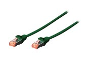 Verkkokaapelit - DIGITUS Professional patch cable - 2 m - green - Vihreä - 2m - DK-1644-020/G
