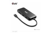Telakointiasemat - Club 3D 8-in-1 - docking station - USB-C - HDMI DP - 1GbE - CSV-2551