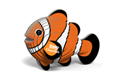 Luovat leikit - Eugy Clownfish - 720-EG-037