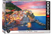 Palapelit - Eurographic Manarola at Dusk Italy(2000) - 709-8220-5635