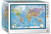 Palapelit - Eurographic World Map(5000) - 709-8520-5890