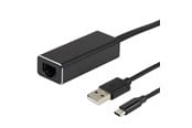 USB kaapelit - Deltaco Ethernet Adapter Casting Device - 1 m - USBC-CAST-ETH