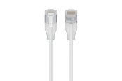 Verkkokaapelit - Ubiquiti UniFi Premium Patch Cable 30cm White - Valkoinen - 0.3m - UACC-CABLE-PATCH-EL-C6A-0.3M-W