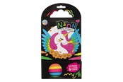 Luovat leikit - Creative Craft Group Unicorn Coloring Book with 5 Neon Markers 40 Sheets - 150137