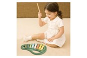 Vauva- ja taaperolelut - Classic World Wooden Vintage Xylophone Green 2pcs. - 40578
