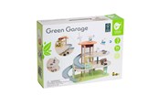 Puulelut - Classic World Wooden Sustainable Garage with Accessories 19pcs. - 50615