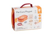 Puulelut - Classic World Wooden Animal Care Playset in Bag 16pcs. - 50609