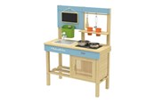 Roolileikit - Classic World Wooden Outdoor Play Kitchen with Accessories 7pcs. - 50619