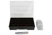 Työkalut - Stanley STHT10019-9 Knife And Organizer Set With 200 Blades - STHT10019-9