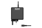 Puhelin - Adapterit & Laturit - PORT Designs PORT Connect power adapter - 24 pin USB-C - 65 Watt - 900097B-UK