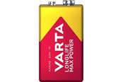 Akut ja Paristot - VARTA Longlife Max Power 9V 1-Pack VLK - 4722614401