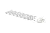 Näppäimistöt - HP 650 - Näppäimistö ja Hiirisetti - Tanskalainen - Valkoinen - 4R016AA#UUW