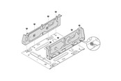 Järjestelmän lisävarusteet - Lenovo - server mounting bracket (horizontal / vertical) - 4XF7A86295