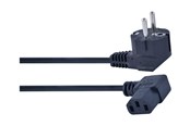 Sisäiset virtakaapelit - Gembird PC-186A-VDE - power cable - power CEE 7/7 to power IEC 60320 C13 - 1.8 m - PC-186A-VDE