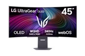 Näyttö - 45" LG UltraGear 45GX90SA-B - 3440x1440 (UWQHD) - 240Hz - OLED - 65W USB-C *DEMO* - 45GX90SA-B.AEU