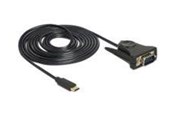 Rinnakkais- / Sarjakaapelit - DeLOCK Serial Adapter - USB-C to DB-9 - 1.8 m - 62964