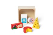 Puulelut - Melissa & Doug Wooden Toy Play Food - Dairy - 95207