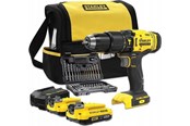 Ruuvi- ja Porakoneet - Stanley SFMCD711DSA-QW 18V Cordless Drill Driver 2 x 2Ah Battery - 5035048733226