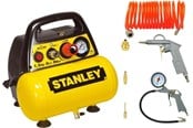Työkalut - Stanley C6BB304STN071 Air Compressor + 6 Accessories - C6BB304STN071