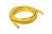 Verkkokaapelit - A-LAN Technologie ALANTEC patch cable - 50 cm - yellow - Keltainen - 0.5m - KKU5ZOL0.5