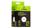 Urheilu & Fitness - Stiga Table Tennis Ball Cup 12-Pack ABS White - 1110-2510-12