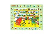 Vauva- ja taaperolelut - Barbo Toys Pippi - Framed Cardboard Puzzle - Thingfinder - 8653