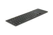 Näppäimistöt - DeLOCK Wireless Keyboard - Näppäimistö - Saksa - Musta - 12454