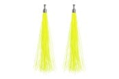Rooliasut - Boland - Earrings Festival Neon Yellow 20cm - 64431